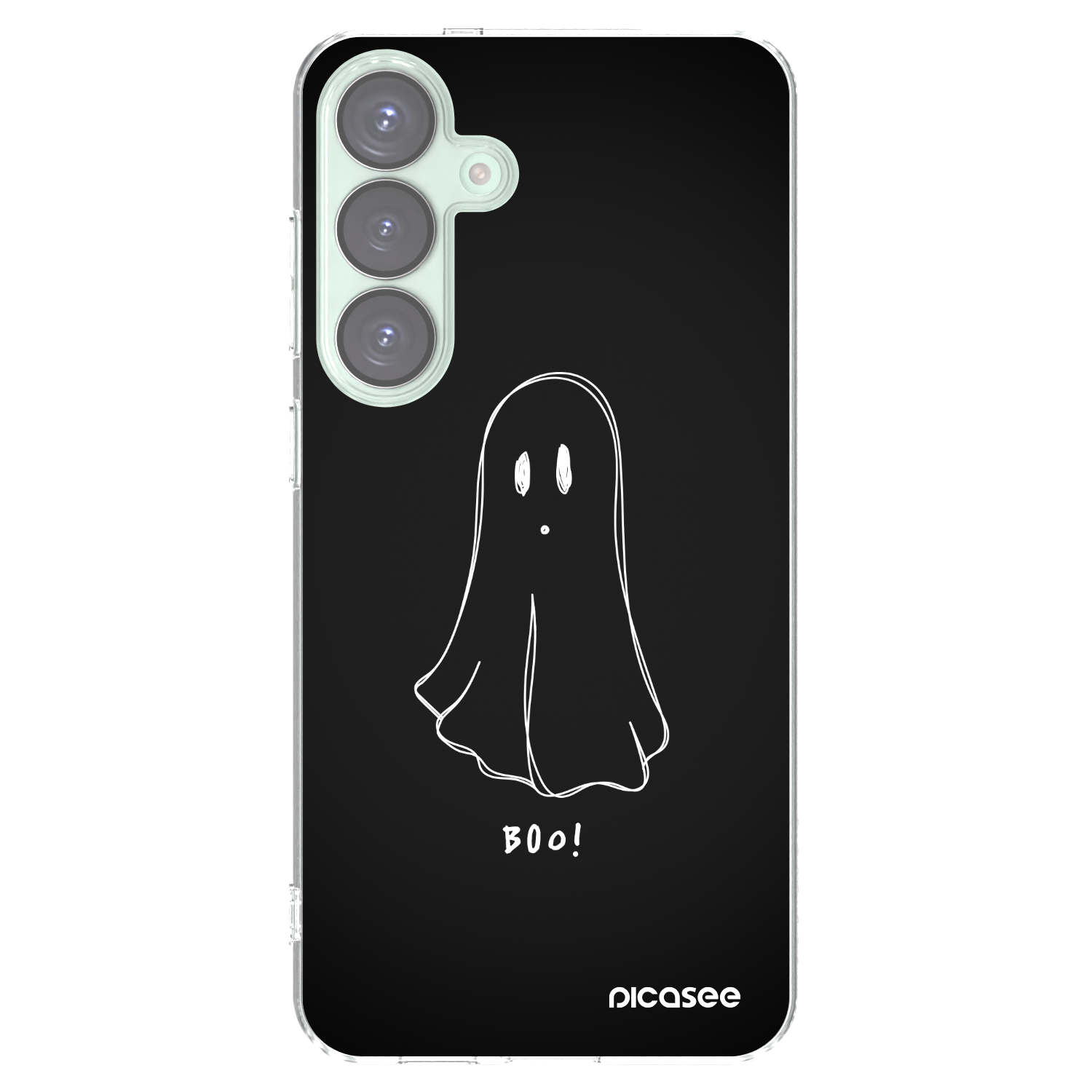 Picasee silikónový prehľadný obal pre Samsung Galaxy S25+ 5G - Ghost 2