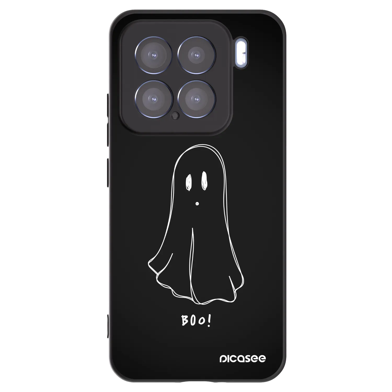 Picasee silikónový čierny obal pre Xiaomi 15 - Ghost 2