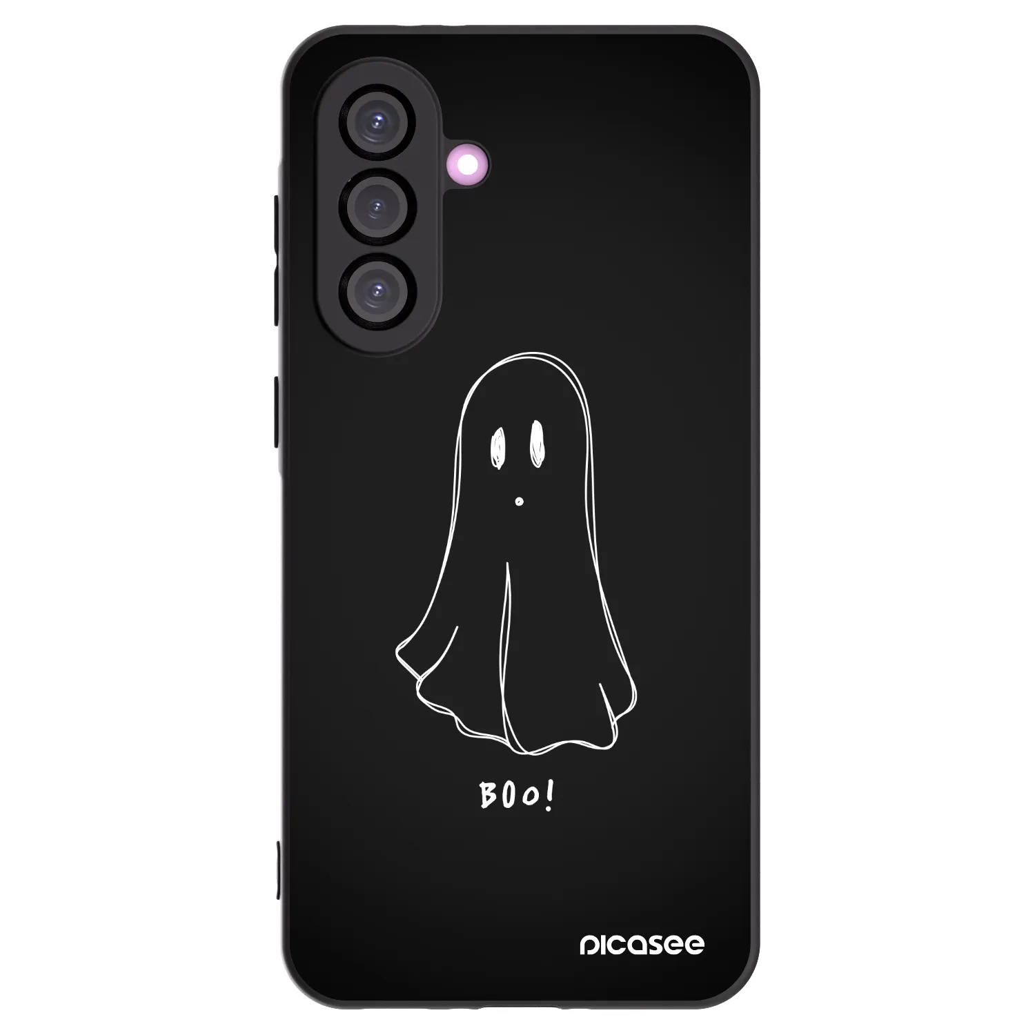 Picasee silikónový čierny obal pre Samsung Galaxy A56 5G A566B - Ghost 2