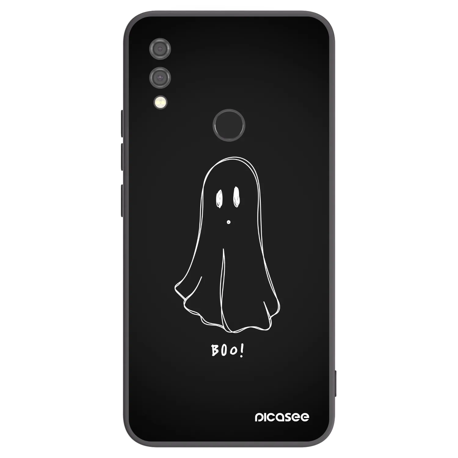 Picasee silikónový čierny obal pre Xiaomi Redmi Note 7 - Ghost 2