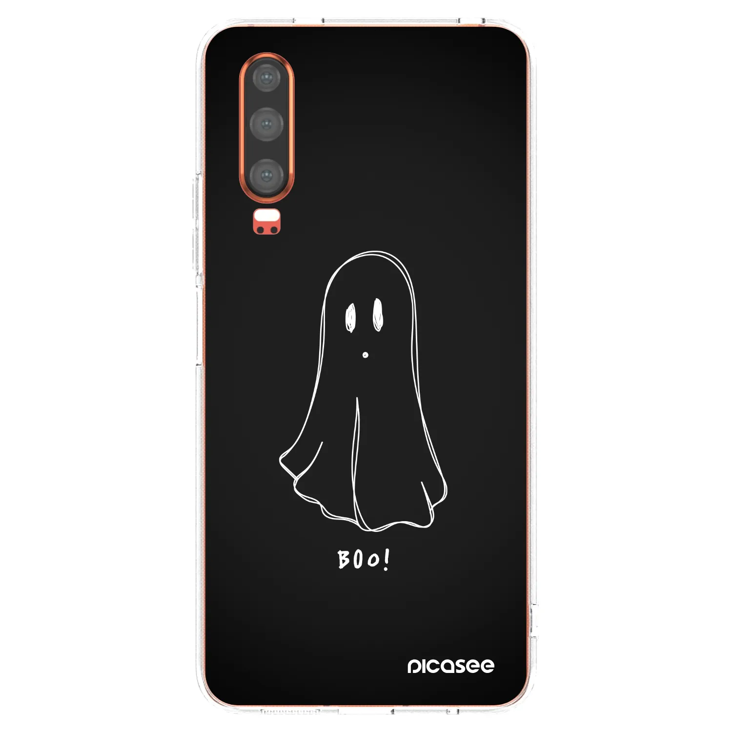 Picasee silikónový prehľadný obal pre Huawei P30 - Ghost 2