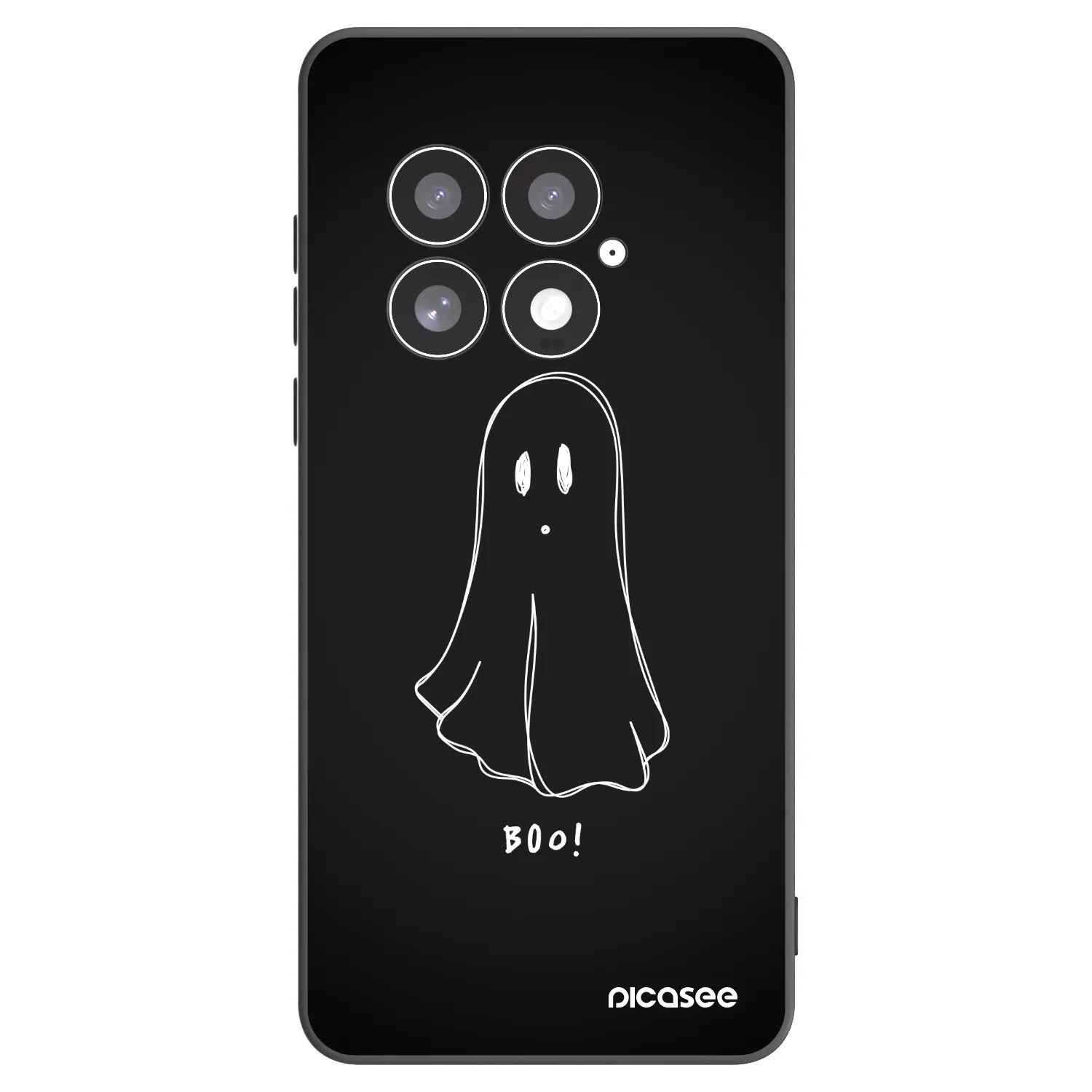 Picasee silikónový čierny obal pre OnePlus 13 5G - Ghost 2