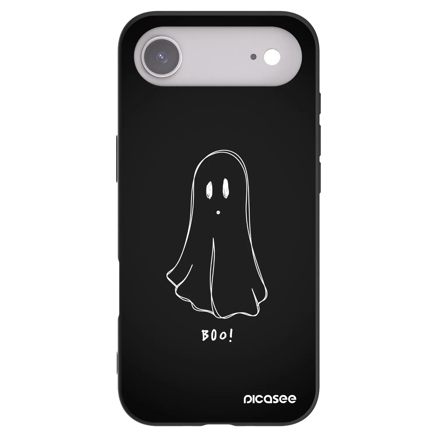 Picasee silikónový čierny obal pre Apple iPhone Air - Ghost 2