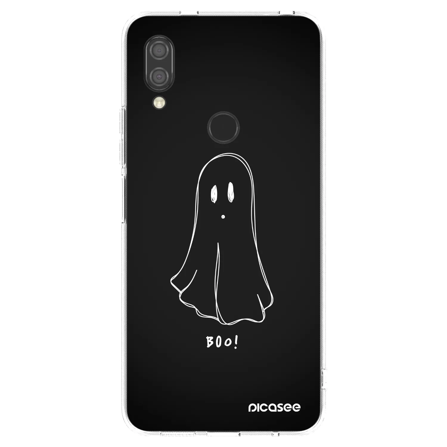 Picasee silikónový prehľadný obal pre Xiaomi Redmi 7 - Ghost 2