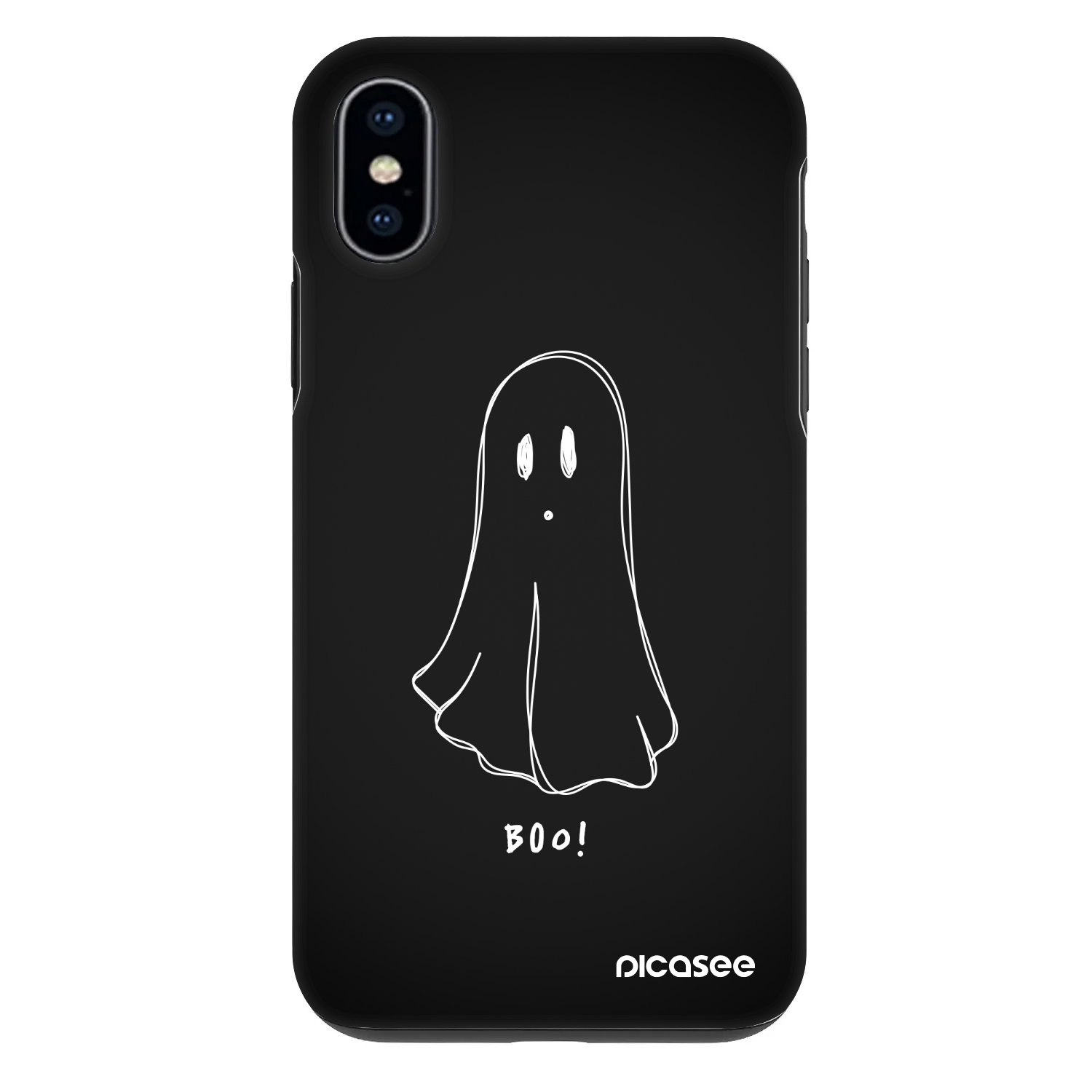 Picasee Fashion Case pre Apple iPhone X/XS - Ghost 2