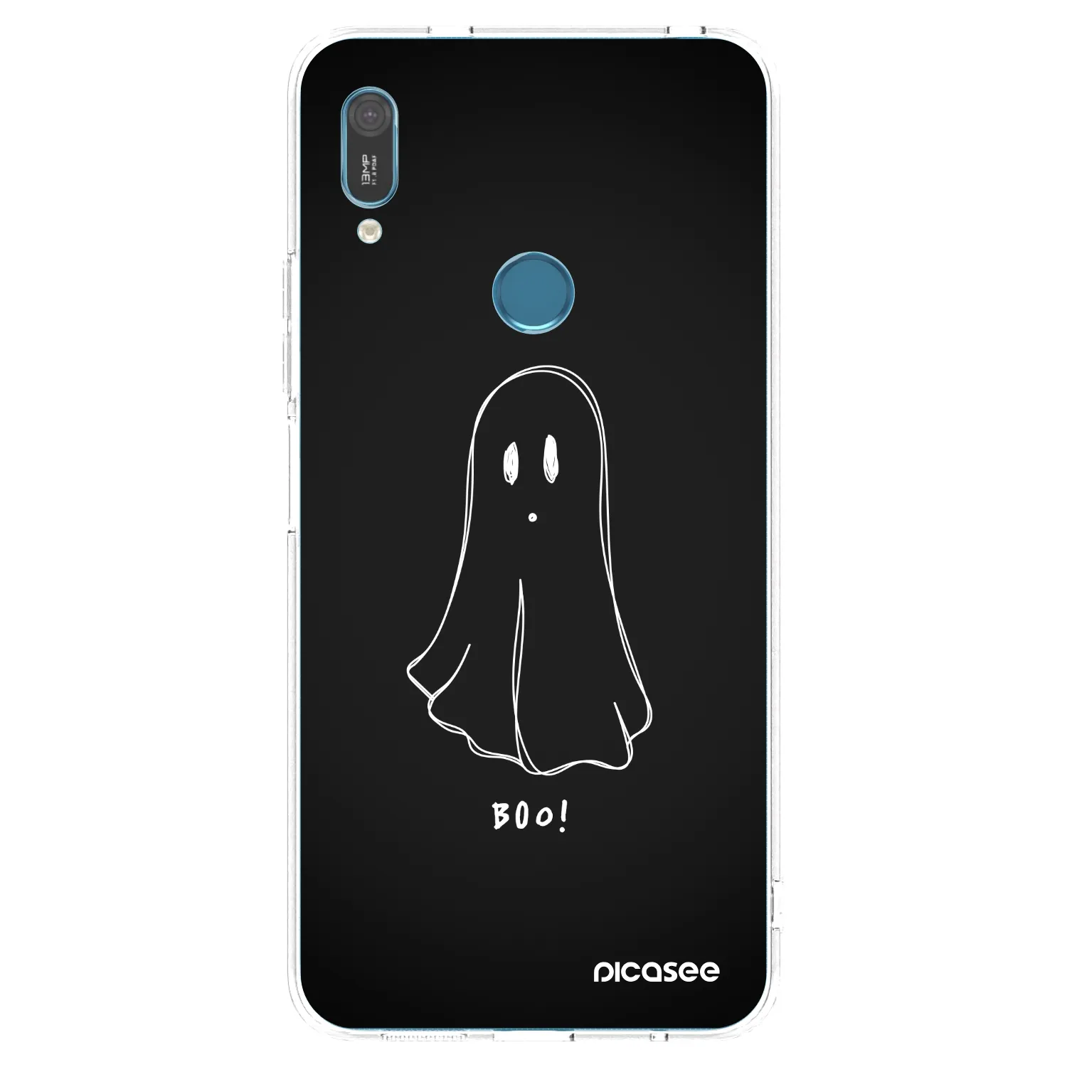 Picasee silikónový prehľadný obal pre Huawei Y6 2019 - Ghost 2