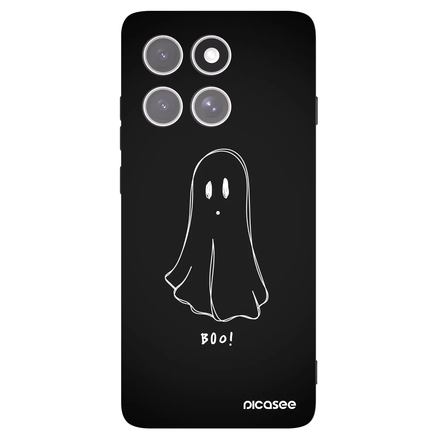 Picasee silikónový čierny obal pre Motorola Edge 60 Pro - Ghost 2