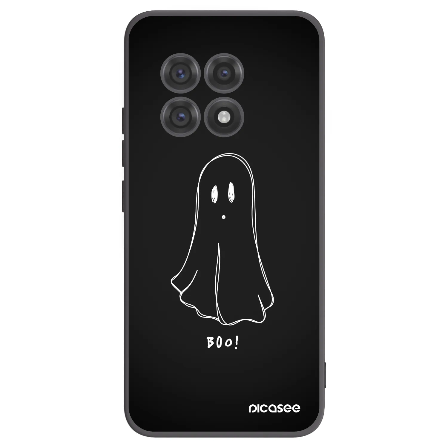 Picasee silikónový čierny obal pre OnePlus 13R 5G - Ghost 2