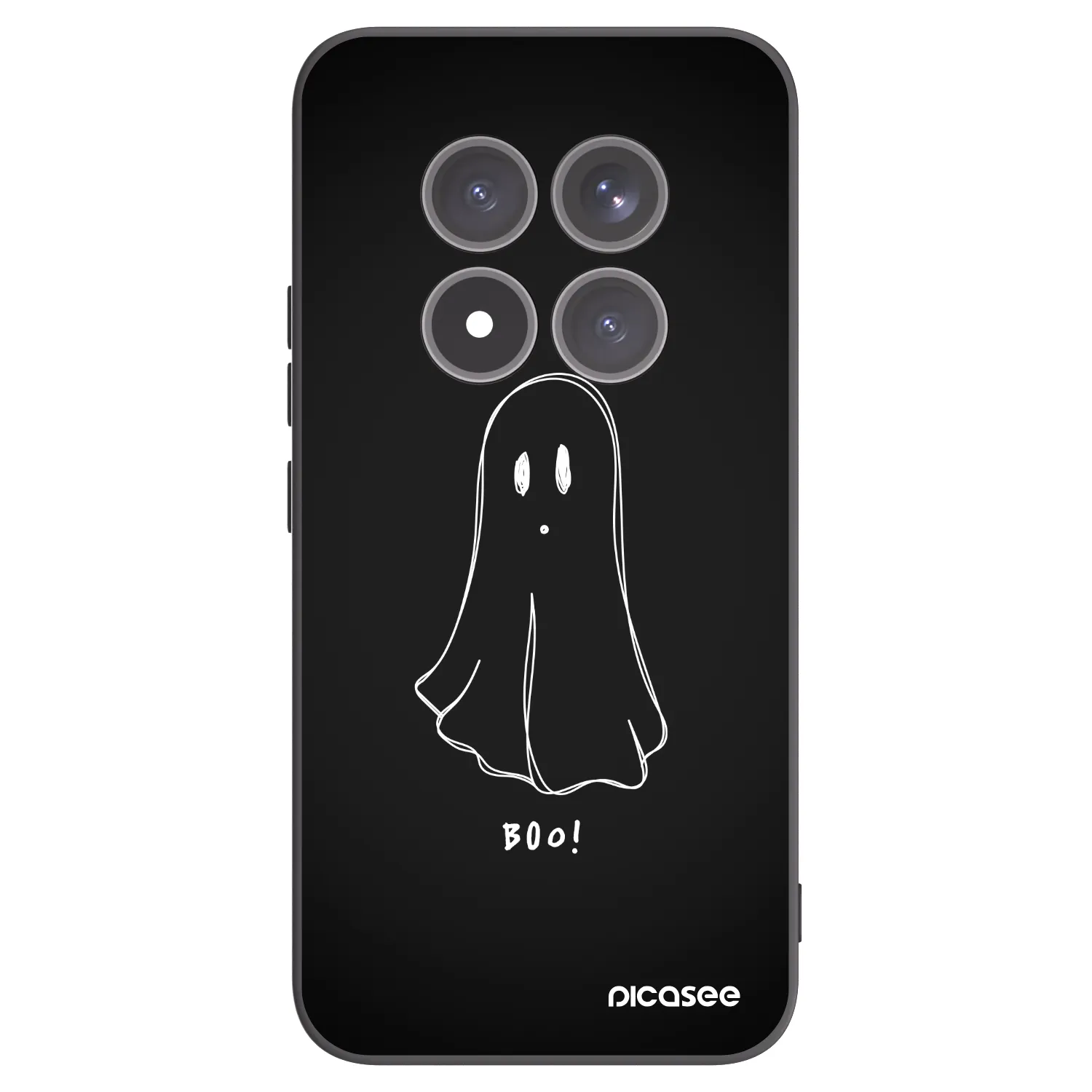 Picasee silikónový čierny obal pre Xiaomi Redmi Note 15 Pro+ - Ghost 2