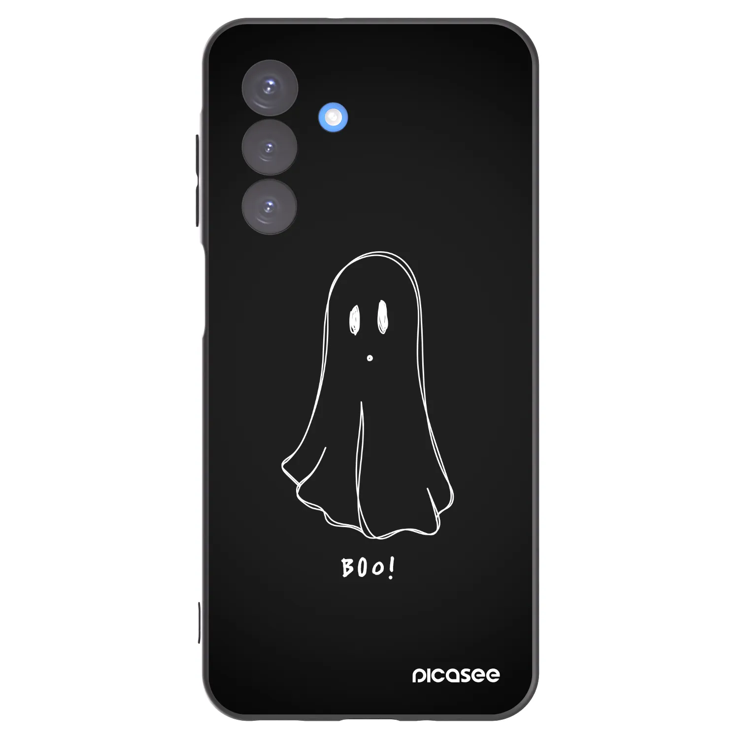 Picasee silikónový čierny obal pre Samsung Galaxy A17 5G - Ghost 2