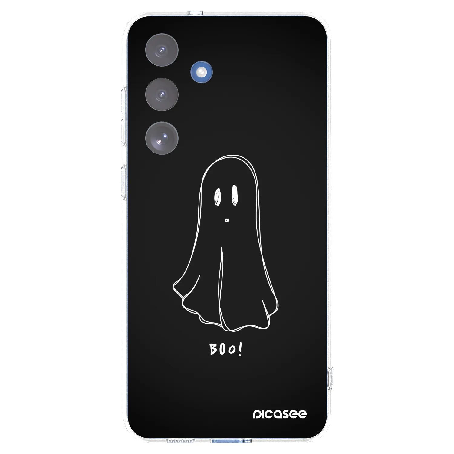 Picasee silikónový prehľadný obal pre Samsung Galaxy S25 FE 5G - Ghost 2