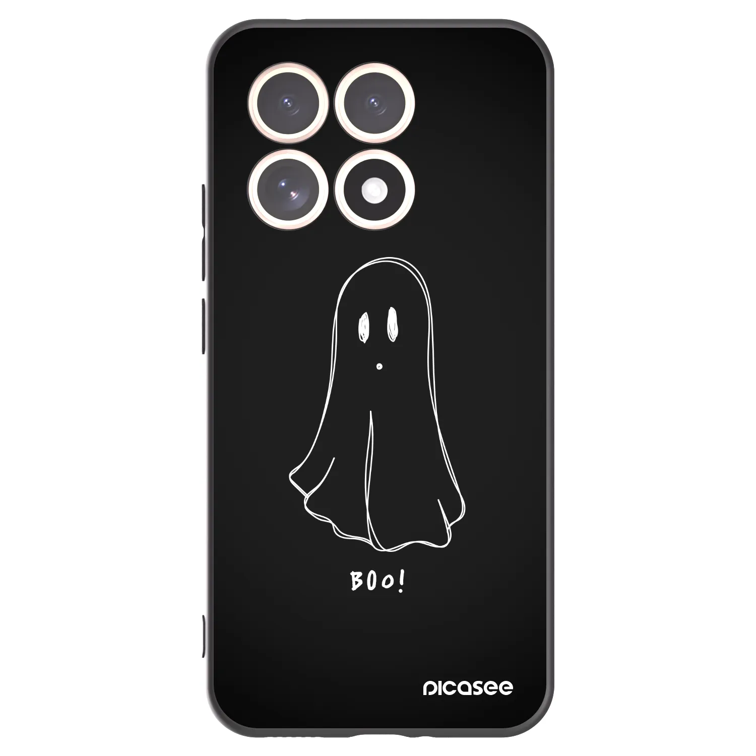 Picasee silikónový čierny obal pre Xiaomi 15T - Ghost 2