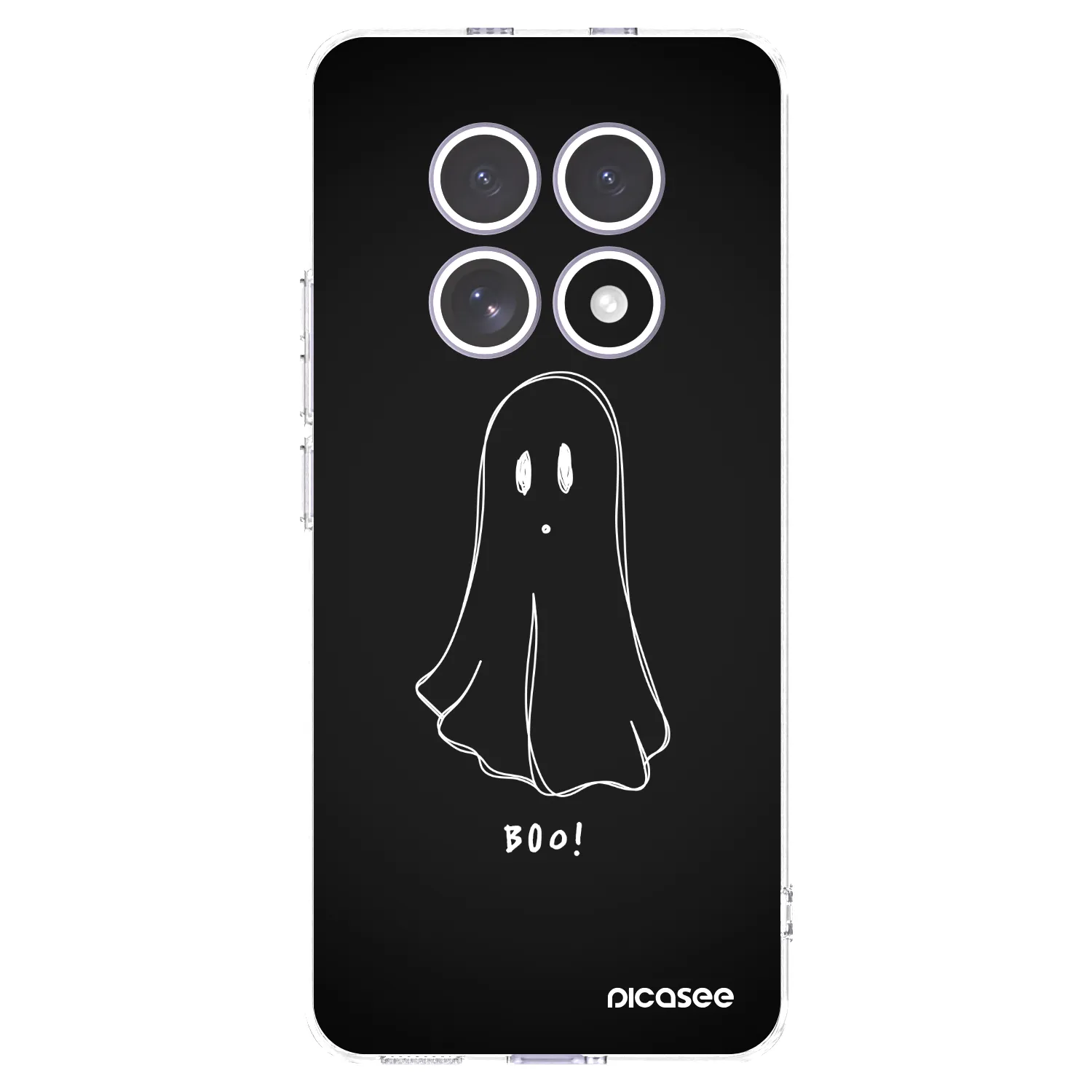 Picasee silikónový prehľadný obal pre Xiaomi Redmi Note 15 4G - Ghost 2