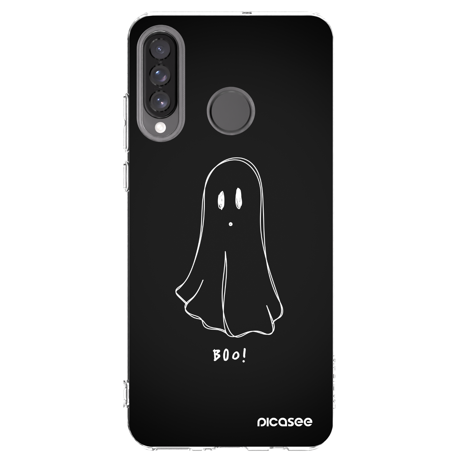 Picasee silikónový prehľadný obal pre Huawei P30 Lite - Ghost 2