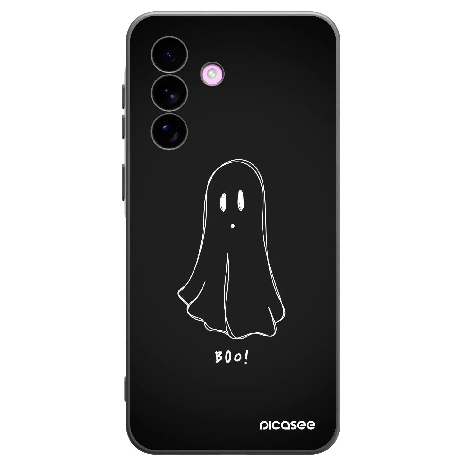 Picasee silikónový čierny obal pre Samsung Galaxy A57 5G - Ghost 2