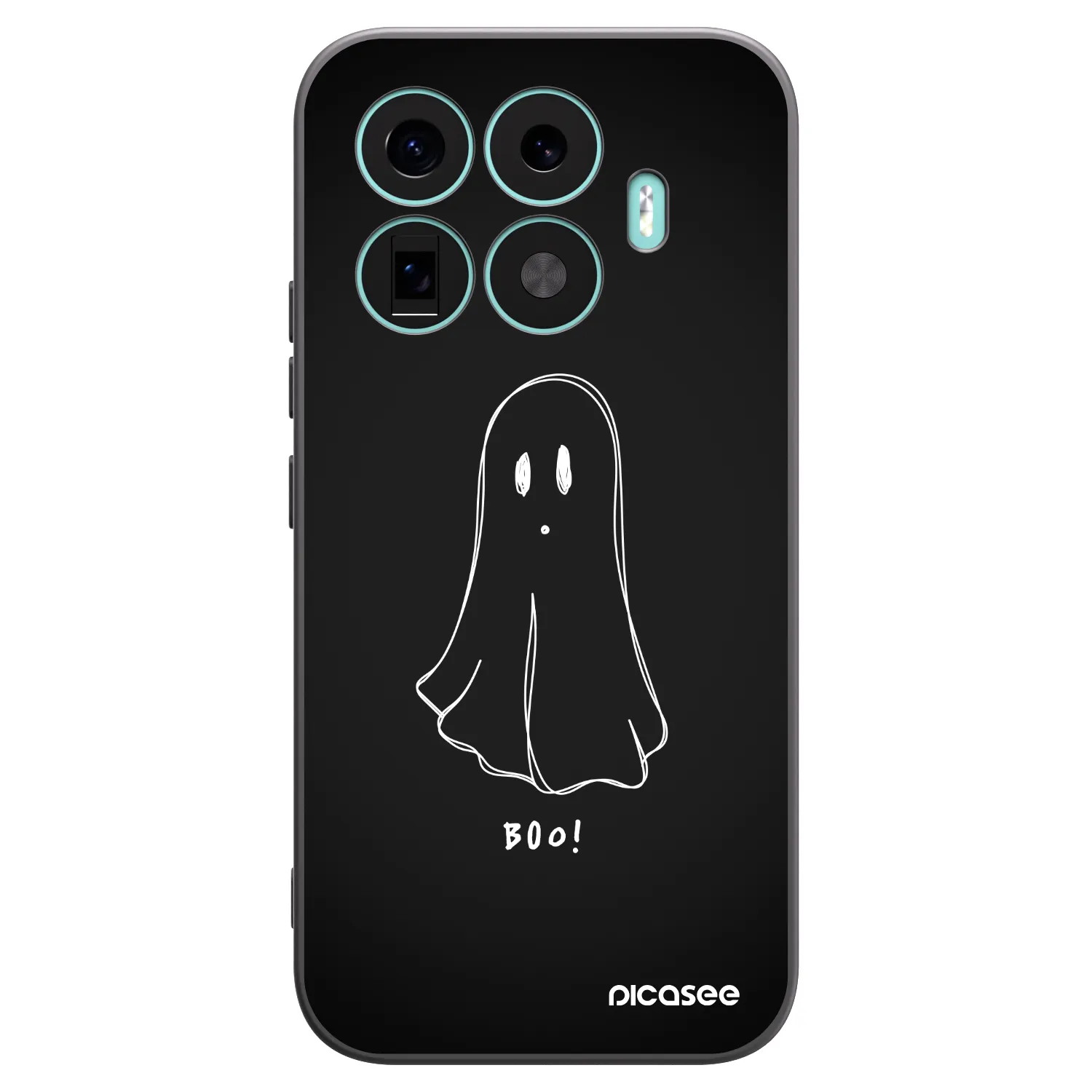 Picasee silikónový čierny obal pre Xiaomi 17T - Ghost 2