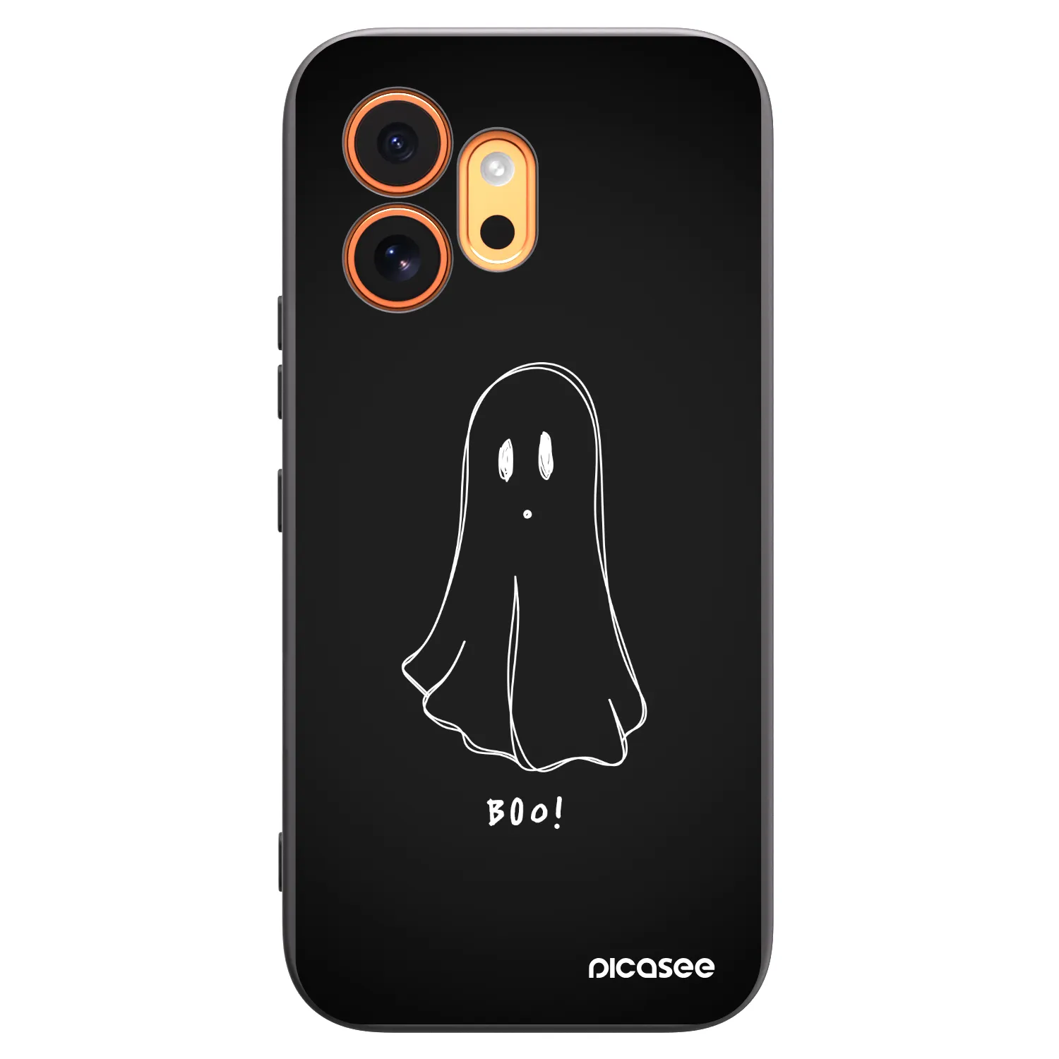 Picasee silikónový čierny obal pre Honor 600 - Ghost 2