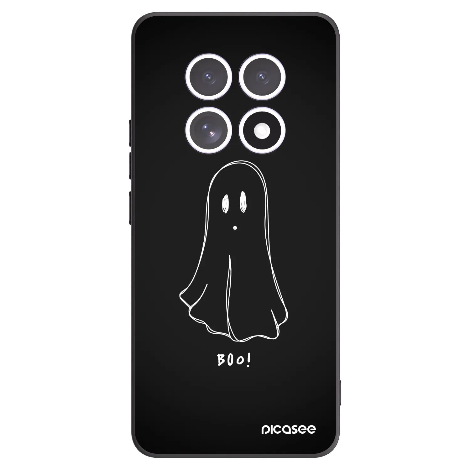 Picasee silikónový čierny obal pre Xiaomi Redmi Note 15 5G - Ghost 2