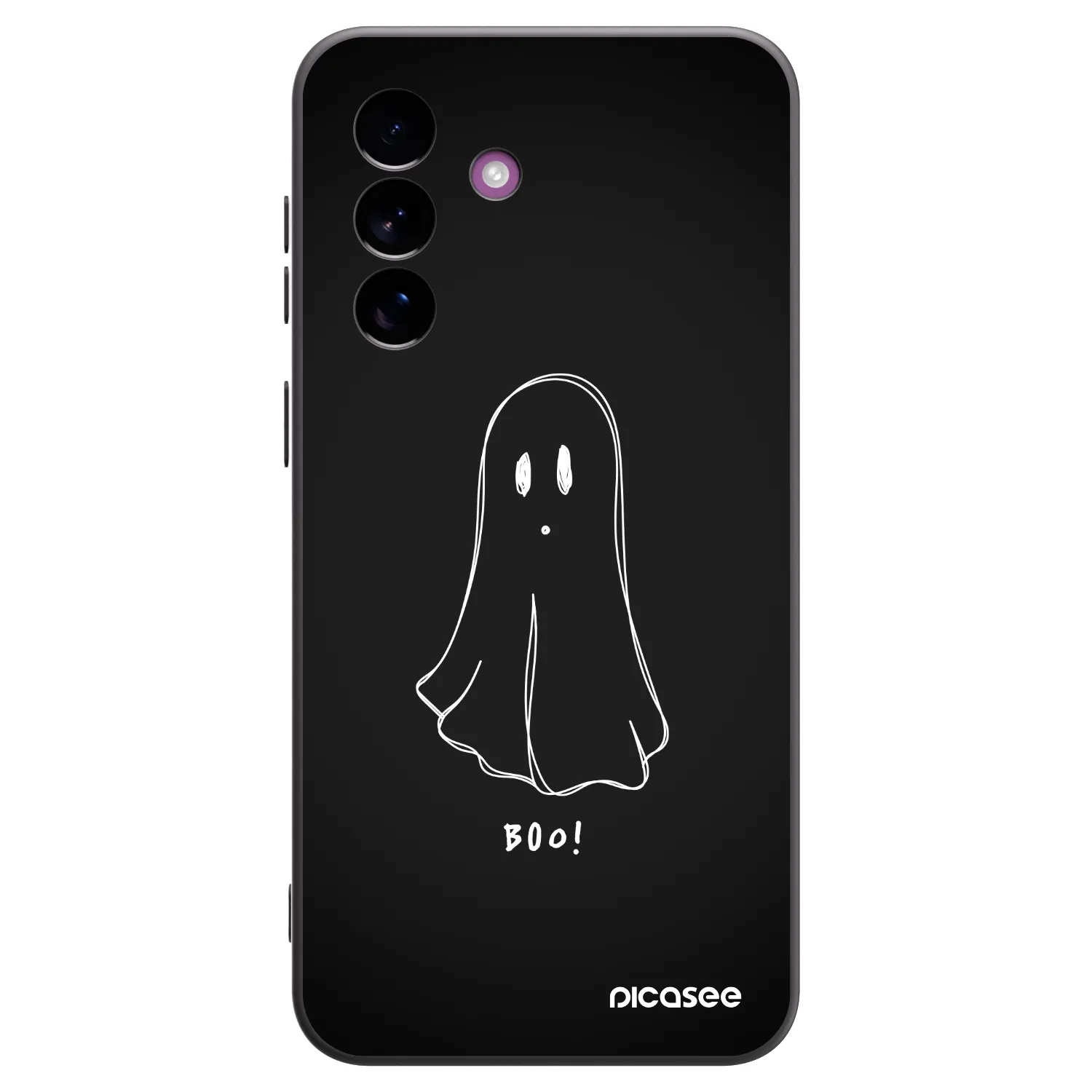 Picasee silikónový čierny obal pre Samsung Galaxy A37 - Ghost 2