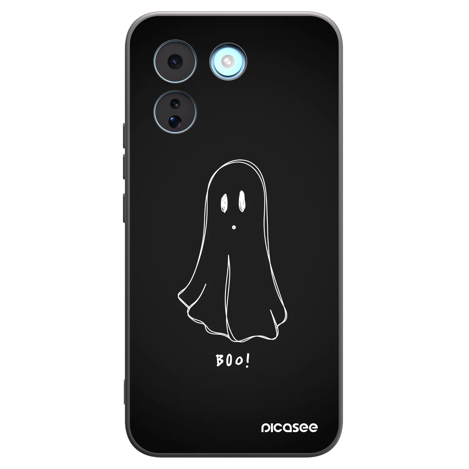 Picasee silikónový čierny obal pre Xiaomi Redmi Note 17 Pro MAX 5G - Ghost 2