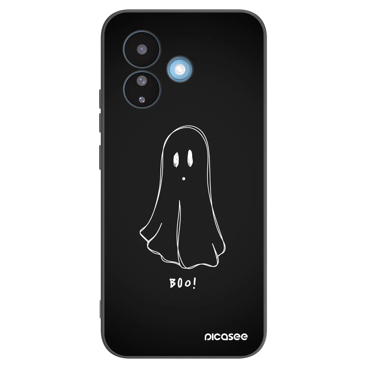 Picasee silikónový čierny obal pre Xiaomi Redmi Note 17 Pro 5G - Ghost 2