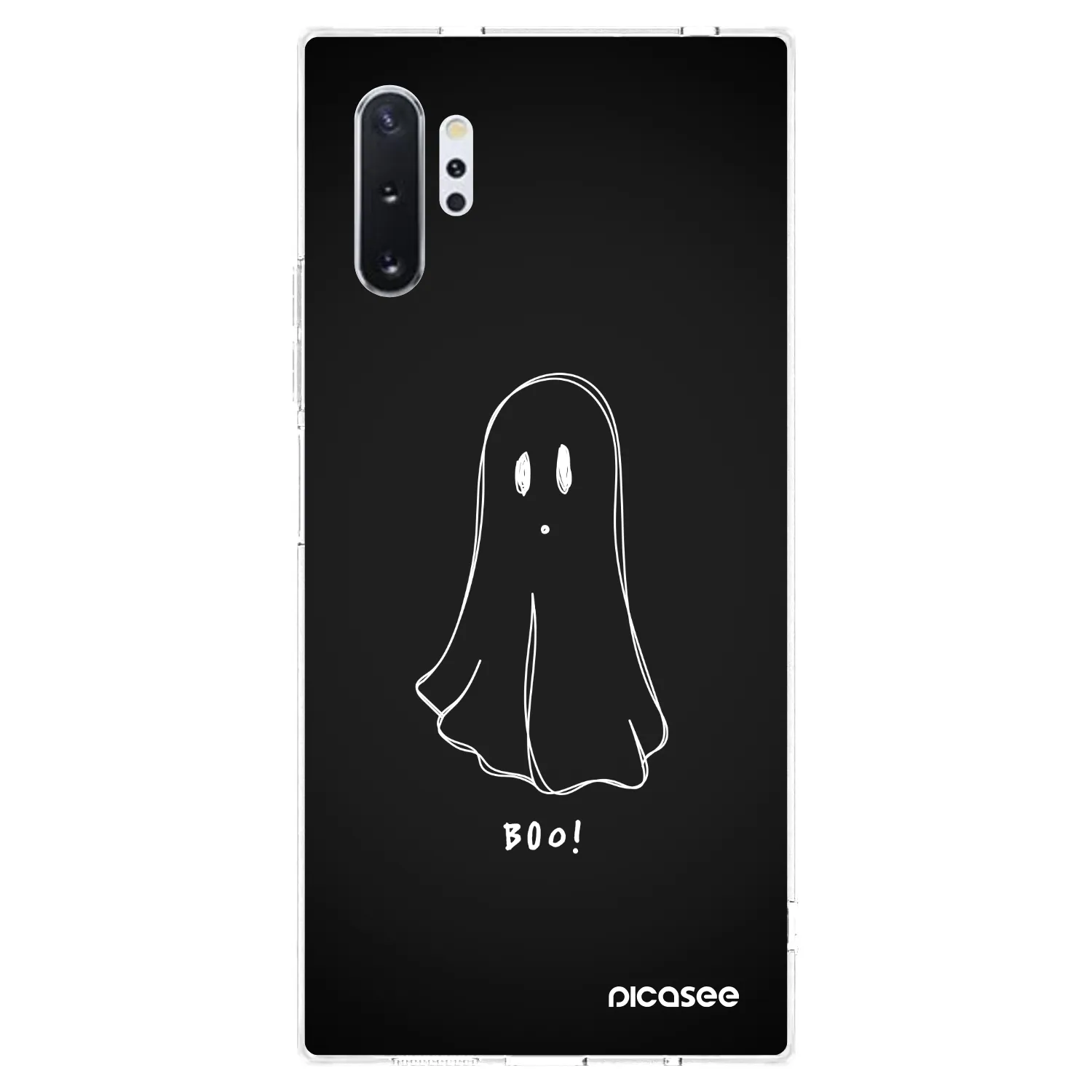 Picasee silikónový prehľadný obal pre Samsung Galaxy Note 10+ N975F - Ghost 2