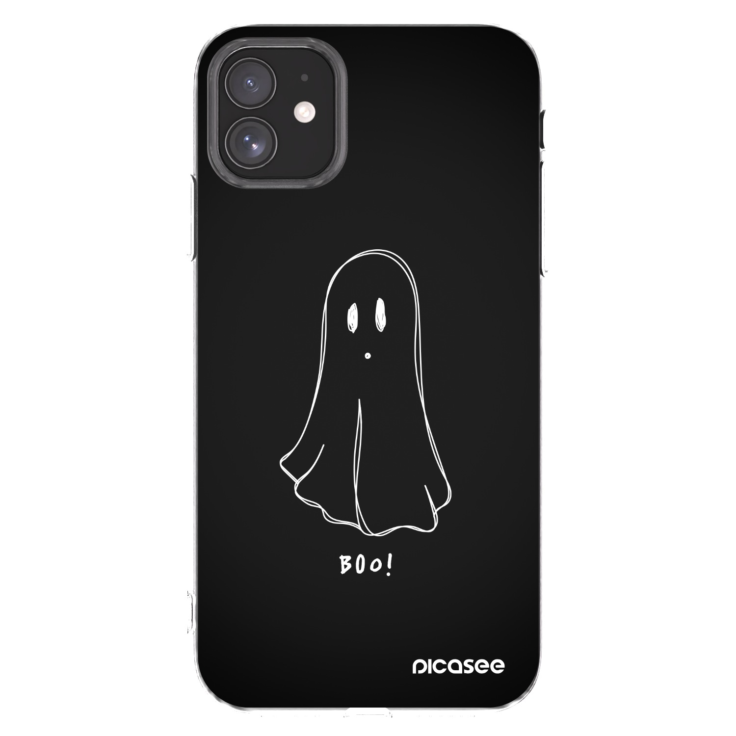 Picasee silikónový prehľadný obal pre Apple iPhone 11 - Ghost 2