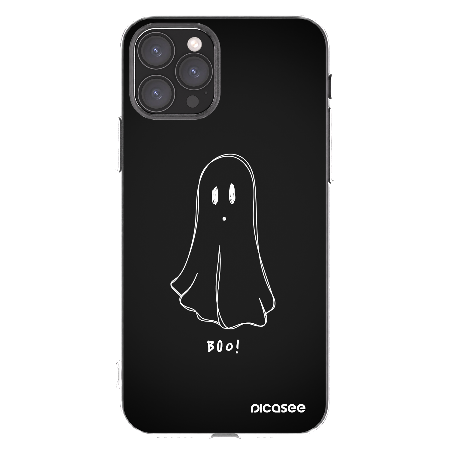 Picasee silikónový prehľadný obal pre Apple iPhone 11 Pro - Ghost 2