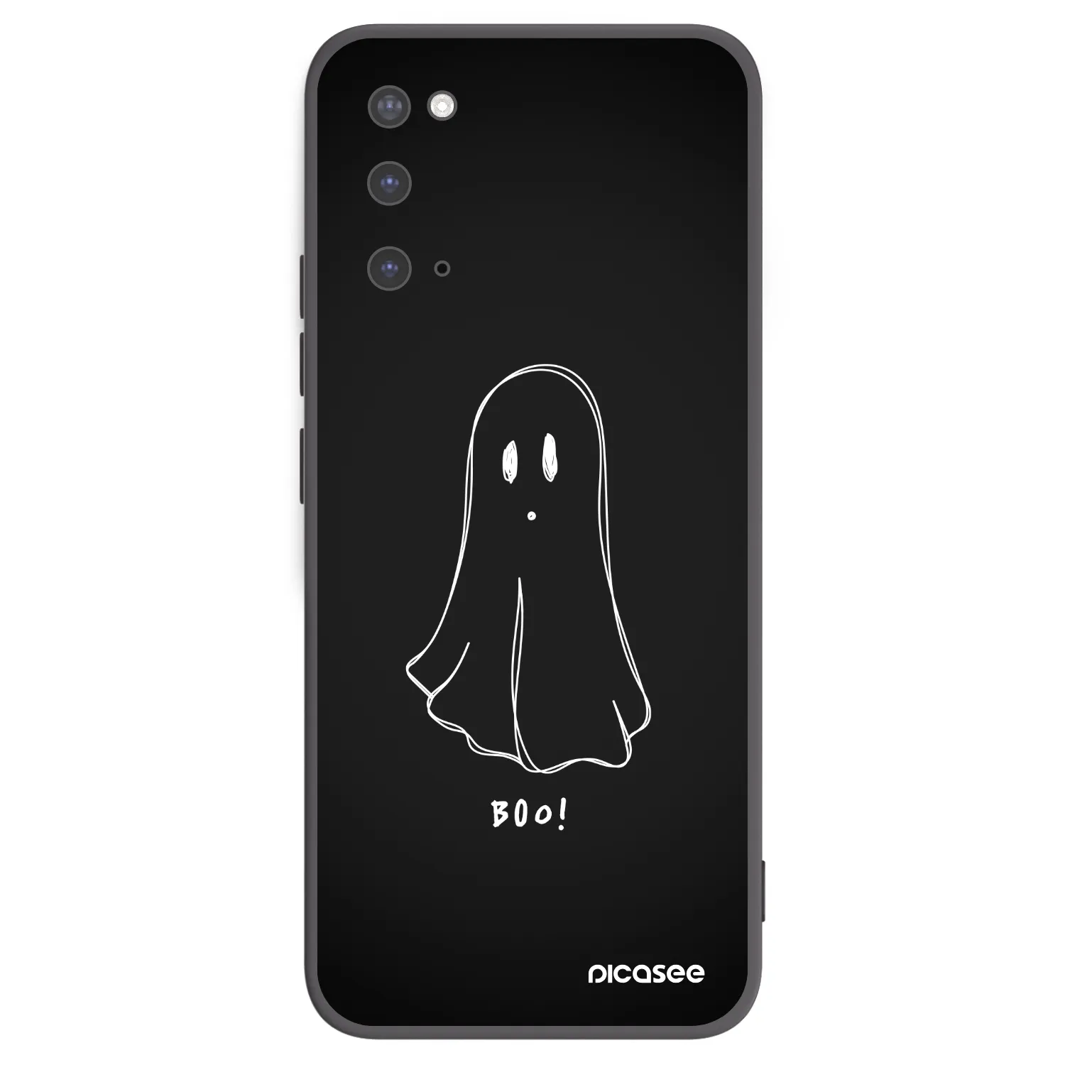 Picasee silikónový čierny obal pre Samsung Galaxy S20 G980F - Ghost 2