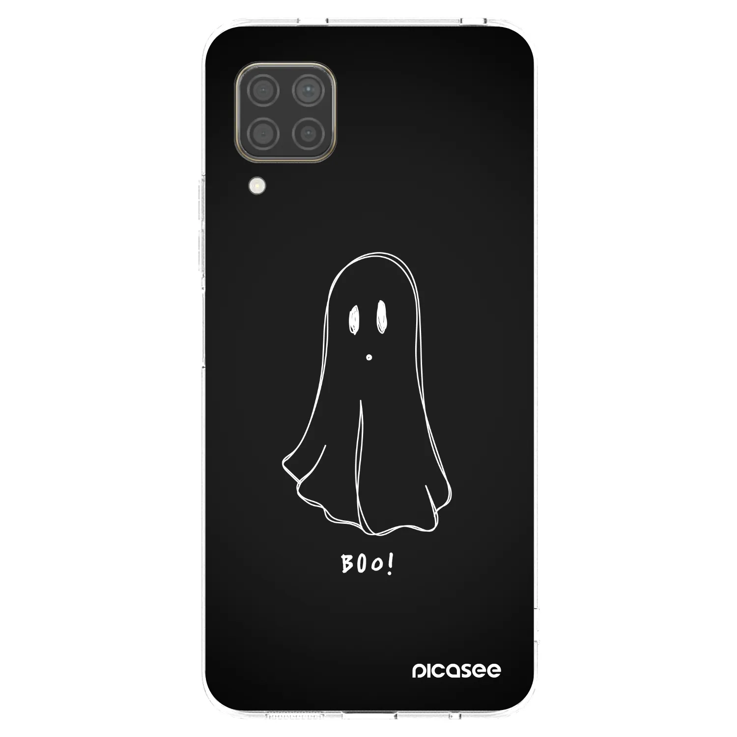 Picasee silikónový prehľadný obal pre Huawei P40 Lite - Ghost 2
