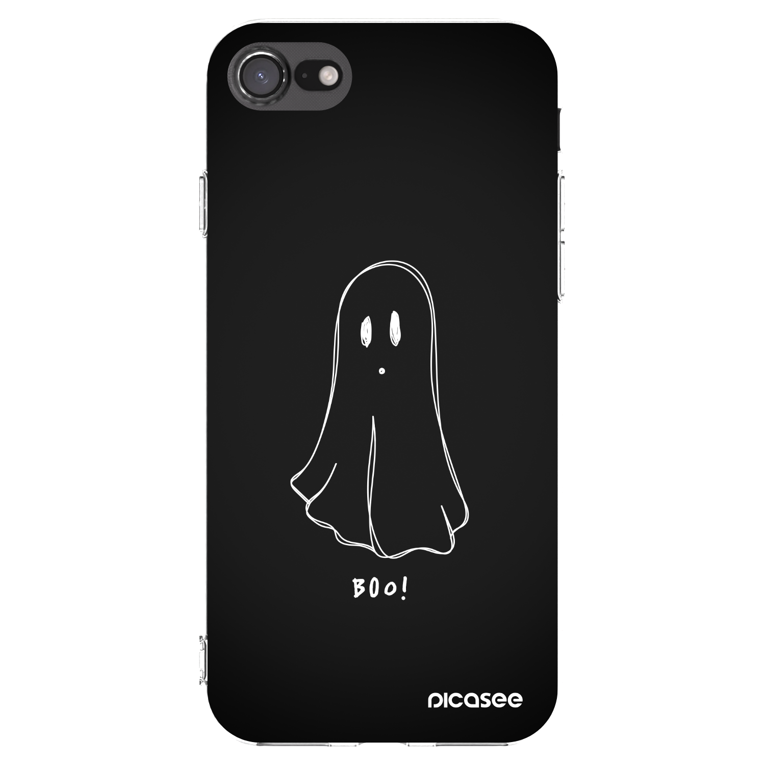 Picasee silikónový prehľadný obal pre Apple iPhone SE 2020 - Ghost 2