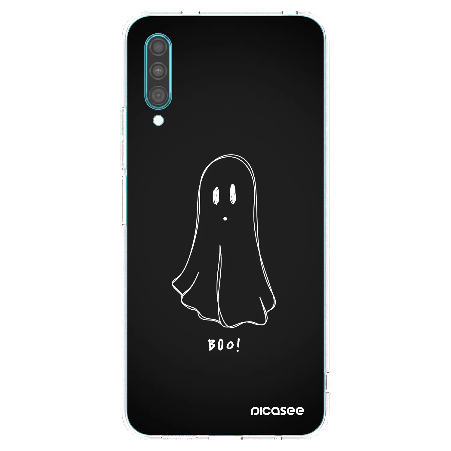 Picasee silikónový prehľadný obal pre Samsung Galaxy A30s A307F - Ghost 2