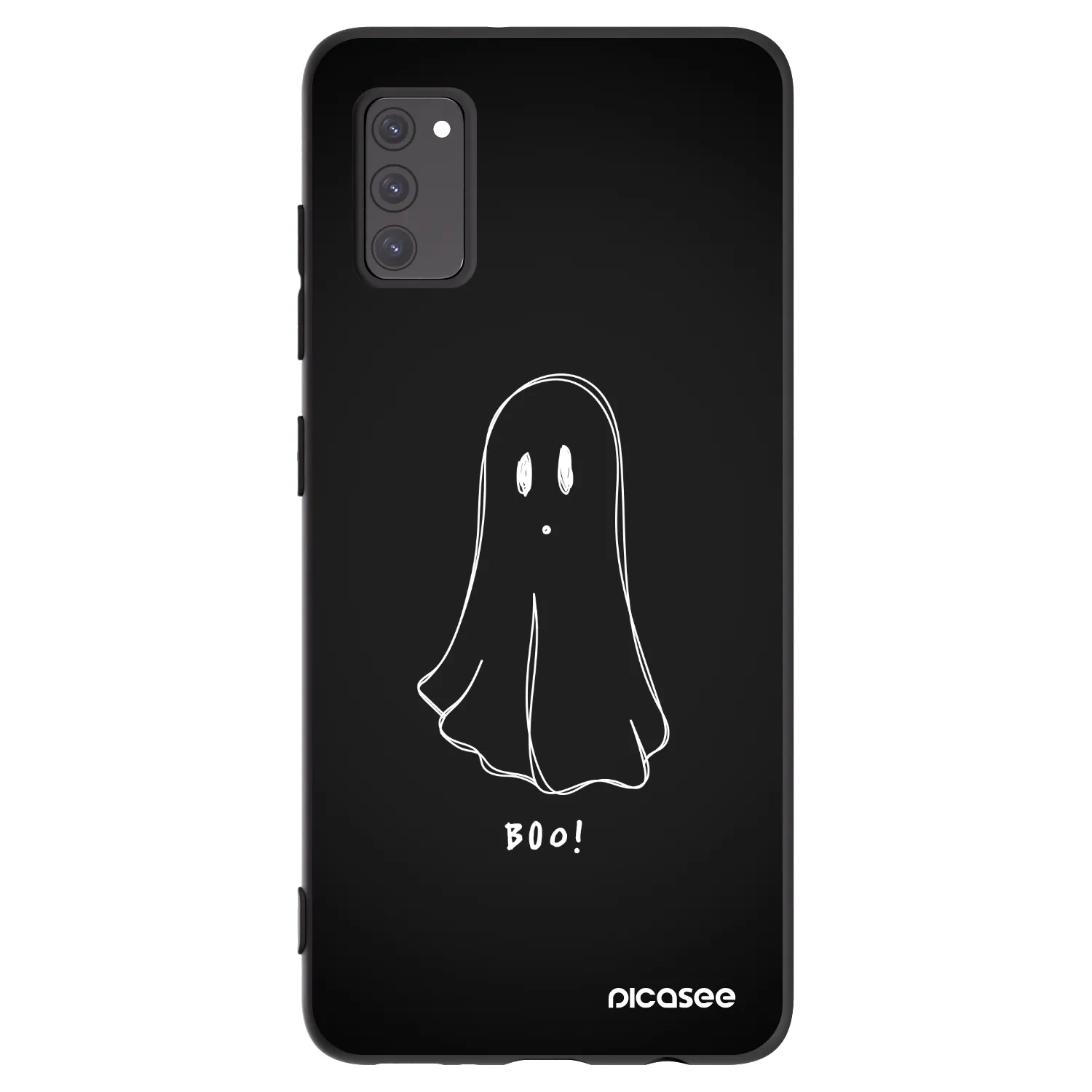 Picasee silikónový čierny obal pre Samsung Galaxy A41 A415F - Ghost 2