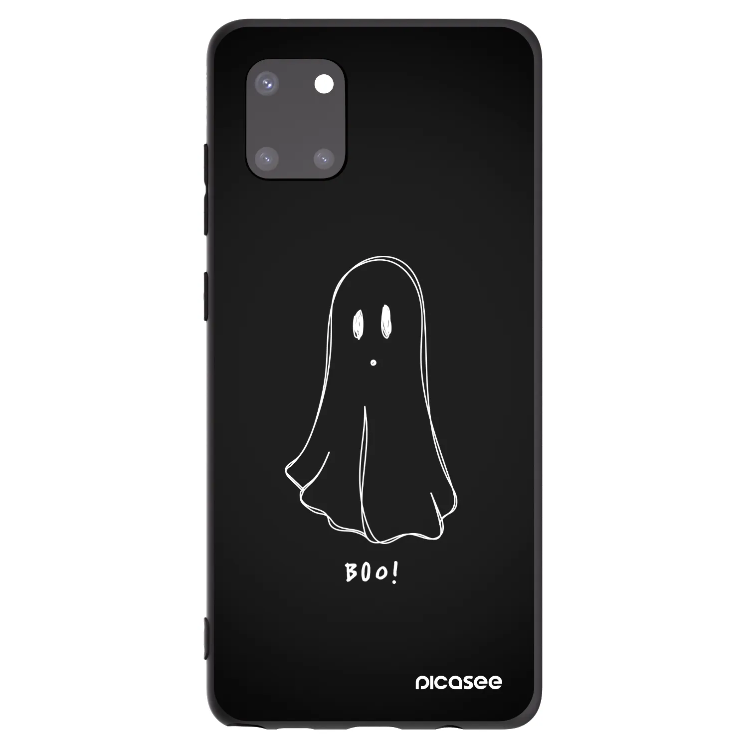 Picasee silikónový čierny obal pre Samsung Galaxy Note 10 Lite N770F - Ghost 2