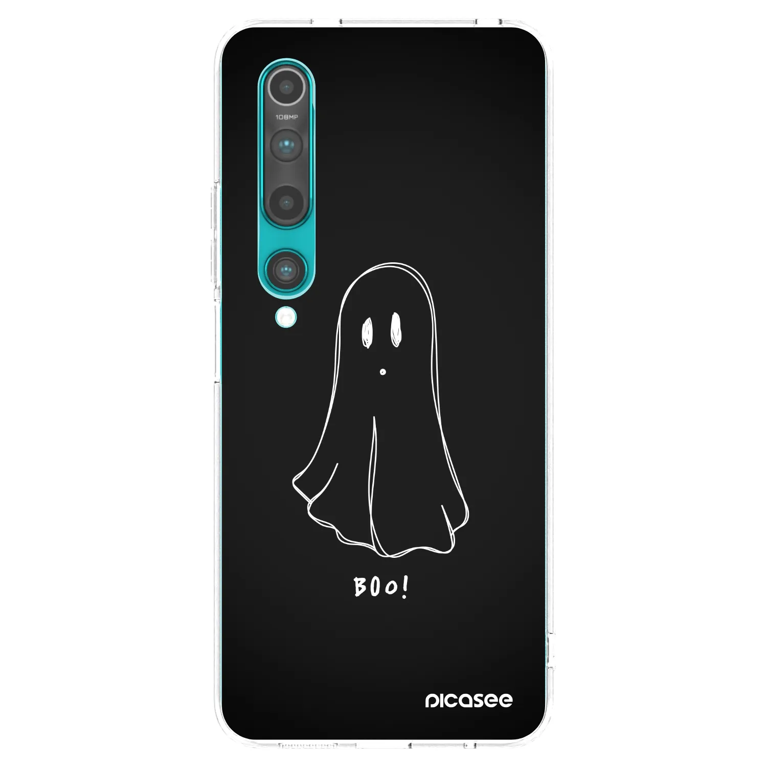 Picasee silikónový prehľadný obal pre Xiaomi Mi 10 - Ghost 2