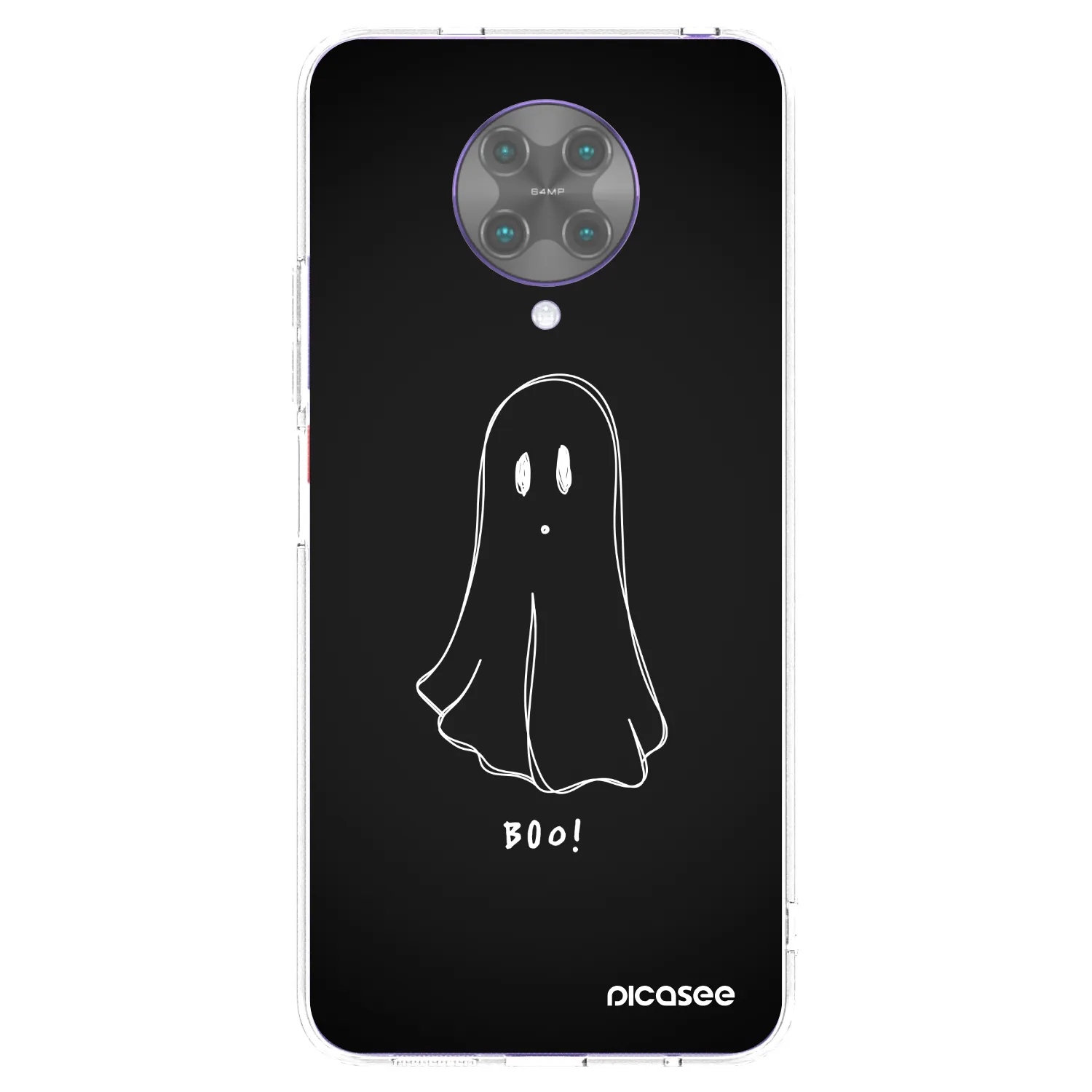 Picasee silikónový prehľadný obal pre Xiaomi Poco F2 Pro - Ghost 2
