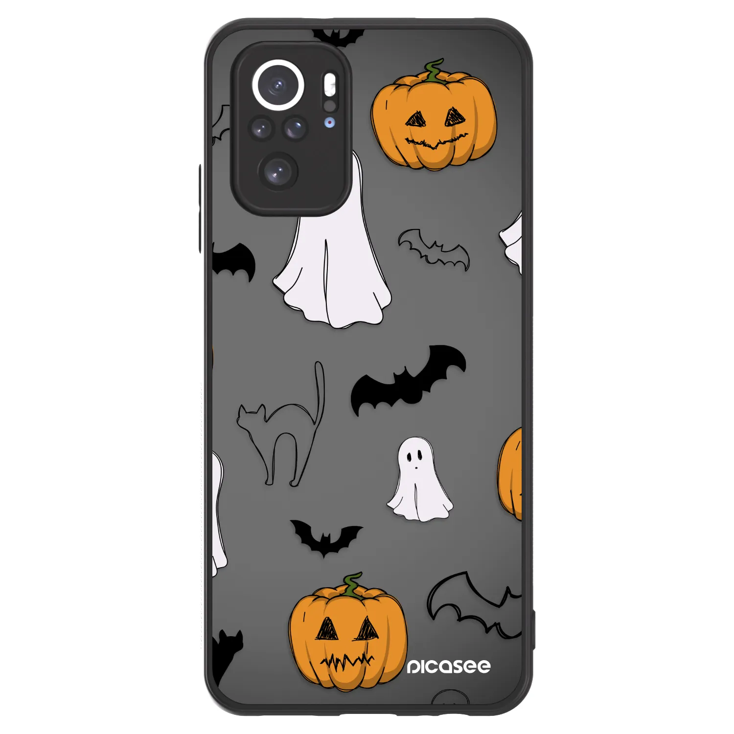 Picasee ULTIMATE CASE pro Xiaomi Redmi Note 10 - Spooky crew