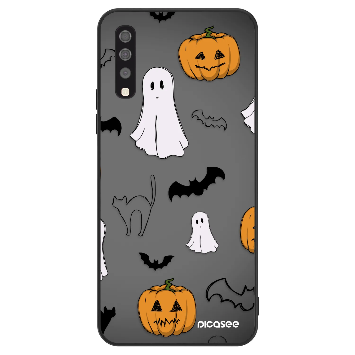 Picasee ULTIMATE CASE pro Samsung Galaxy A70 A705F - Spooky crew
