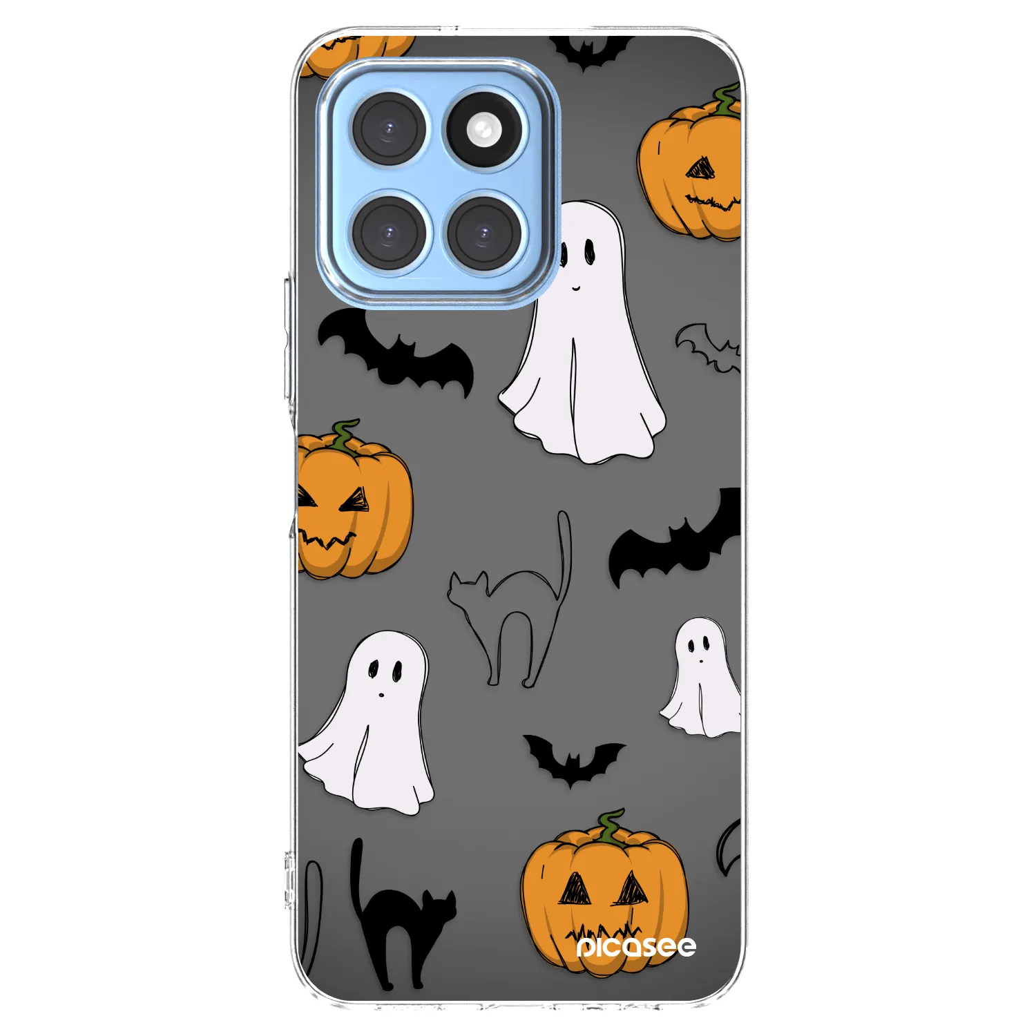 Picasee silikónový prehľadný obal pre Honor X6 - Spooky crew