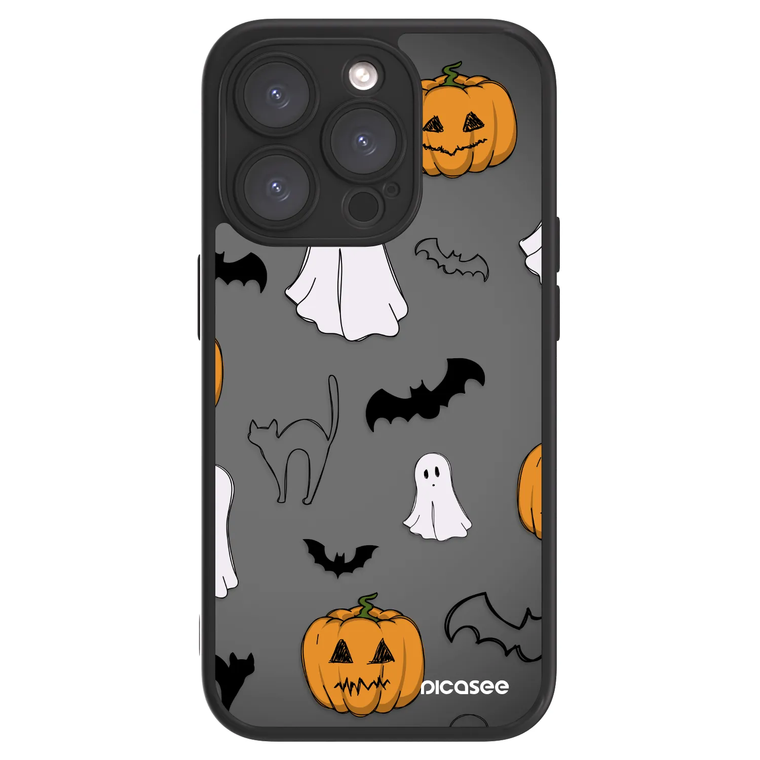 Picasee ULTIMATE CASE pro Apple iPhone 15 Pro - Spooky crew