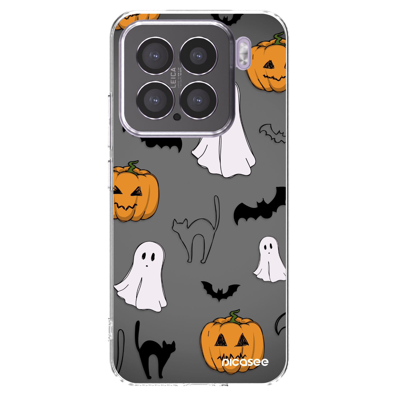 Picasee silikónový prehľadný obal pre Xiaomi 15 - Spooky crew