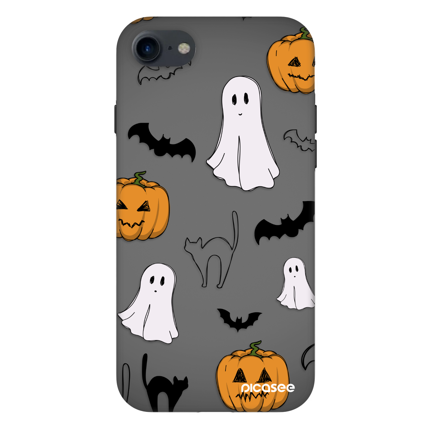 Picasee Fashion Case pre Apple iPhone SE 2020 - Spooky crew