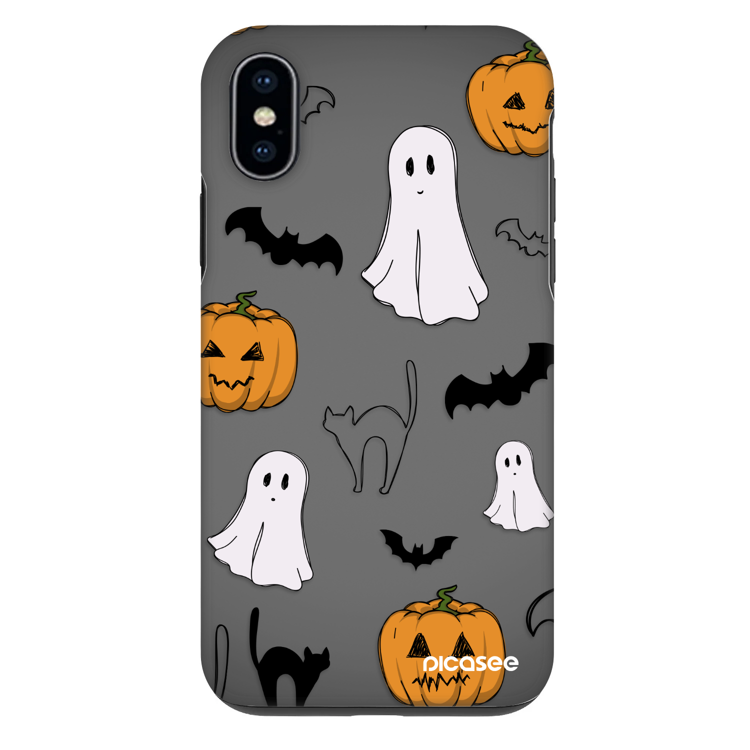 Picasee Fashion Case pre Apple iPhone X/XS - Spooky crew