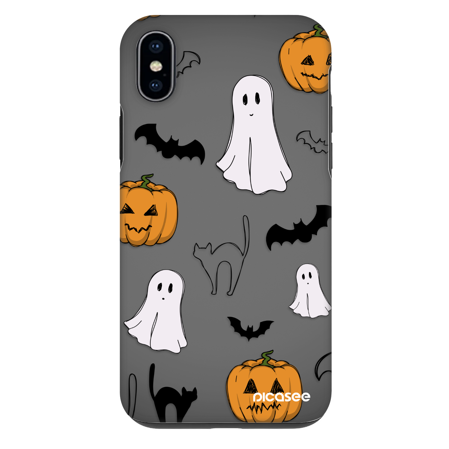 Picasee Fashion Case pre Apple iPhone XS Max - Spooky crew