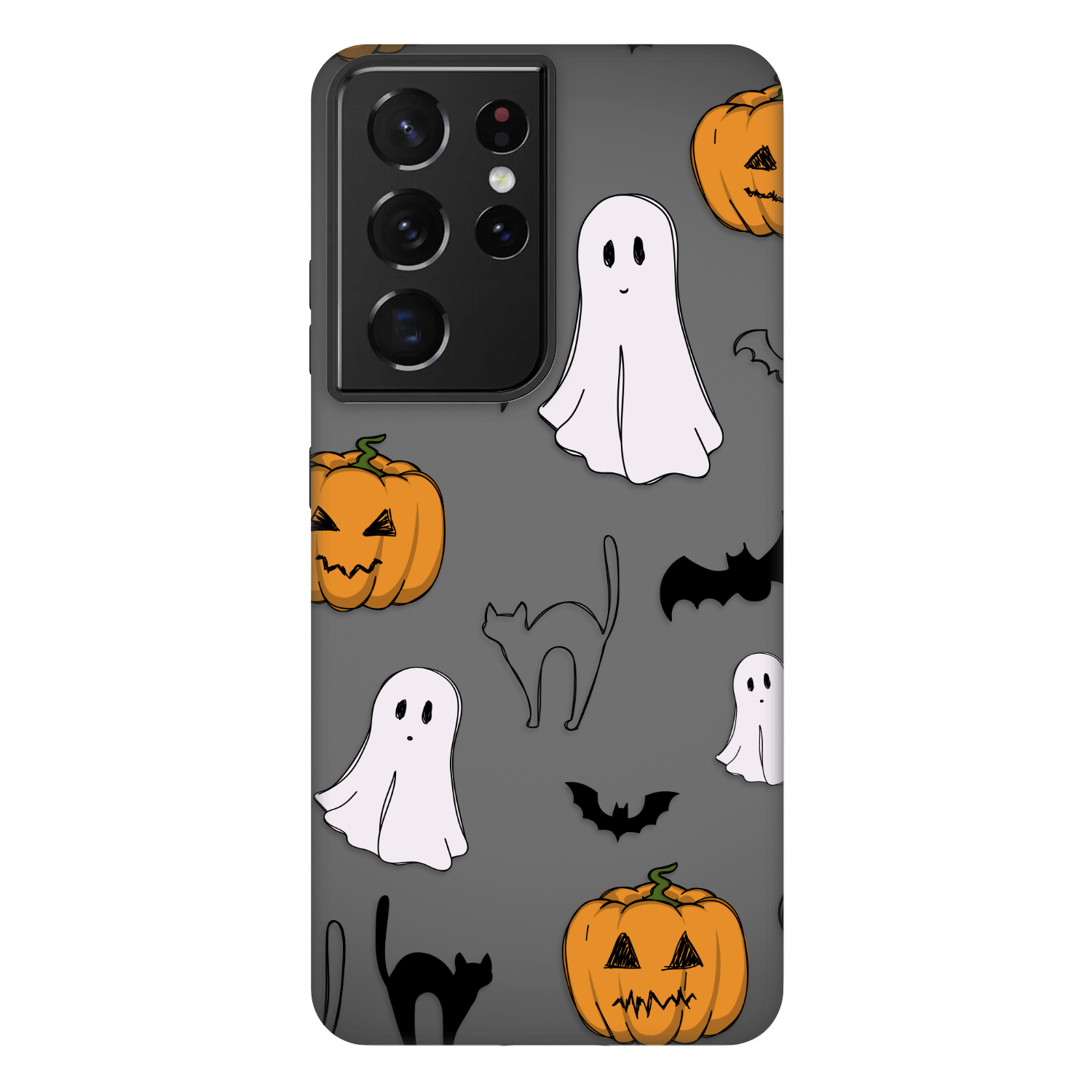 Picasee Fashion Case pre Samsung Galaxy S21 Ultra 5G G998B - Spooky crew