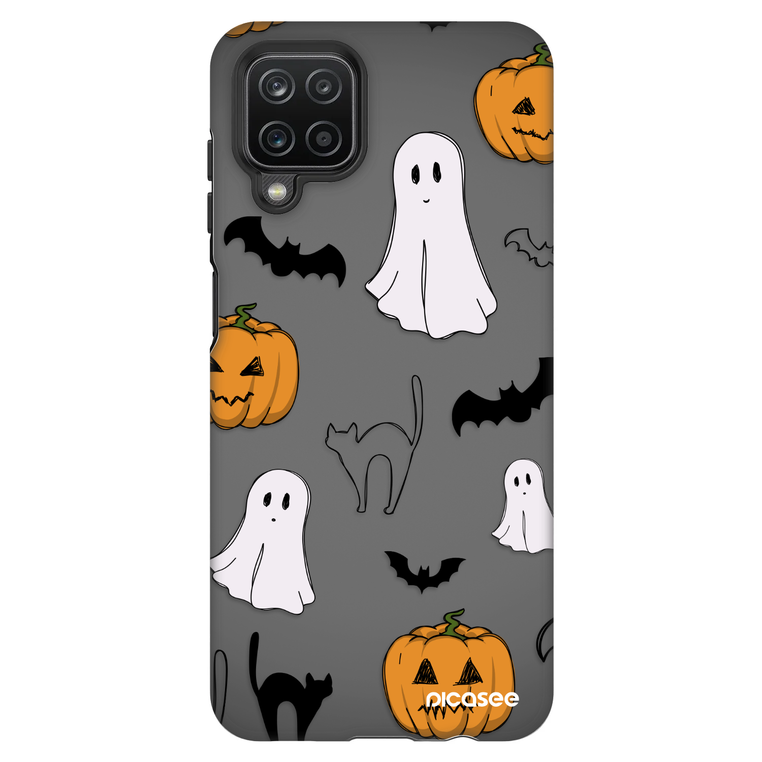 Picasee Fashion Case pre Samsung Galaxy A12 A125F - Spooky crew