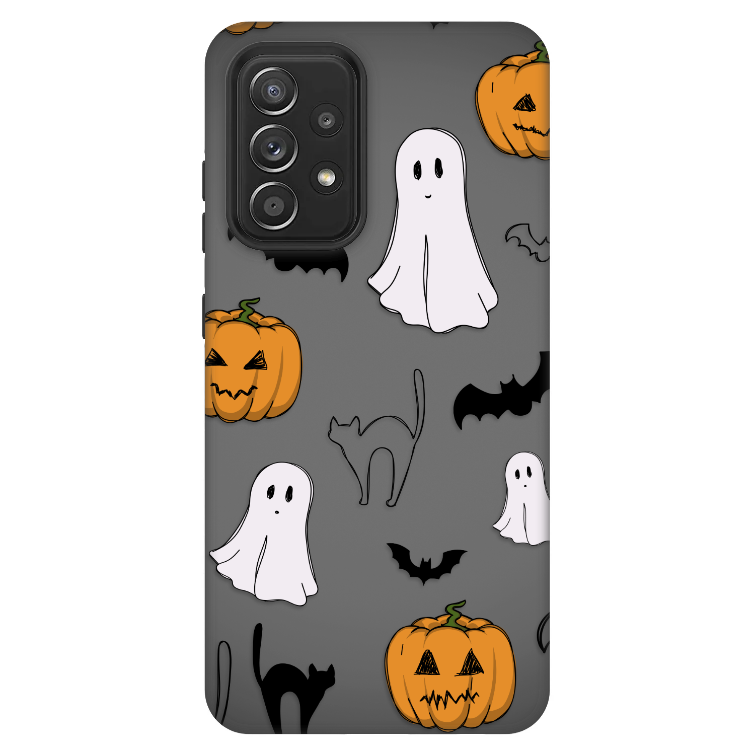 Picasee Fashion Case pre Samsung Galaxy A52 5G A525F - Spooky crew