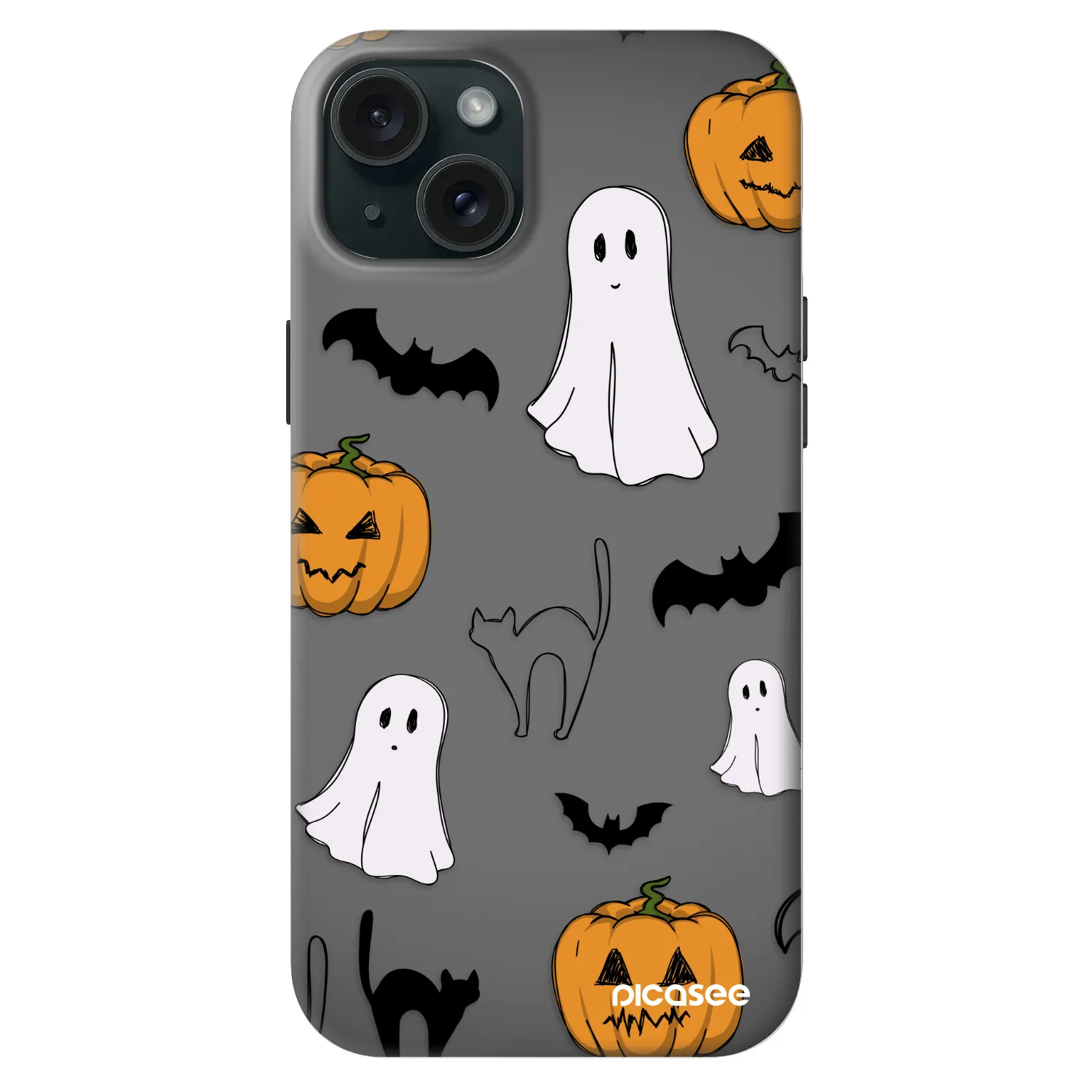 Picasee Fashion Case MagSafe pre Apple iPhone 15 Plus - Spooky crew