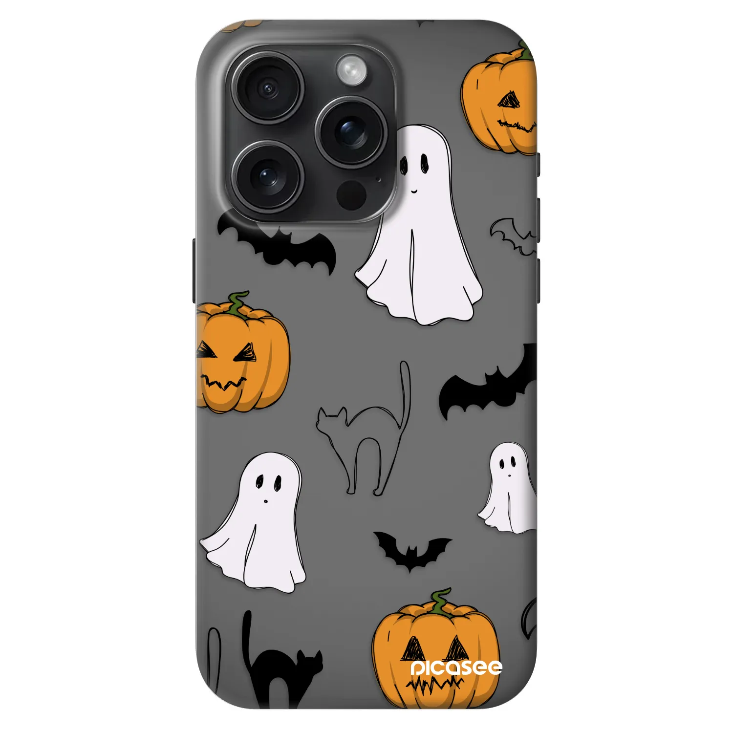 Picasee Fashion Case MagSafe pre Apple iPhone 15 Pro - Spooky crew