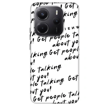 Obal pre Xiaomi Redmi Note 14 5G - GET PEOPLE TALK ABOUT YOU